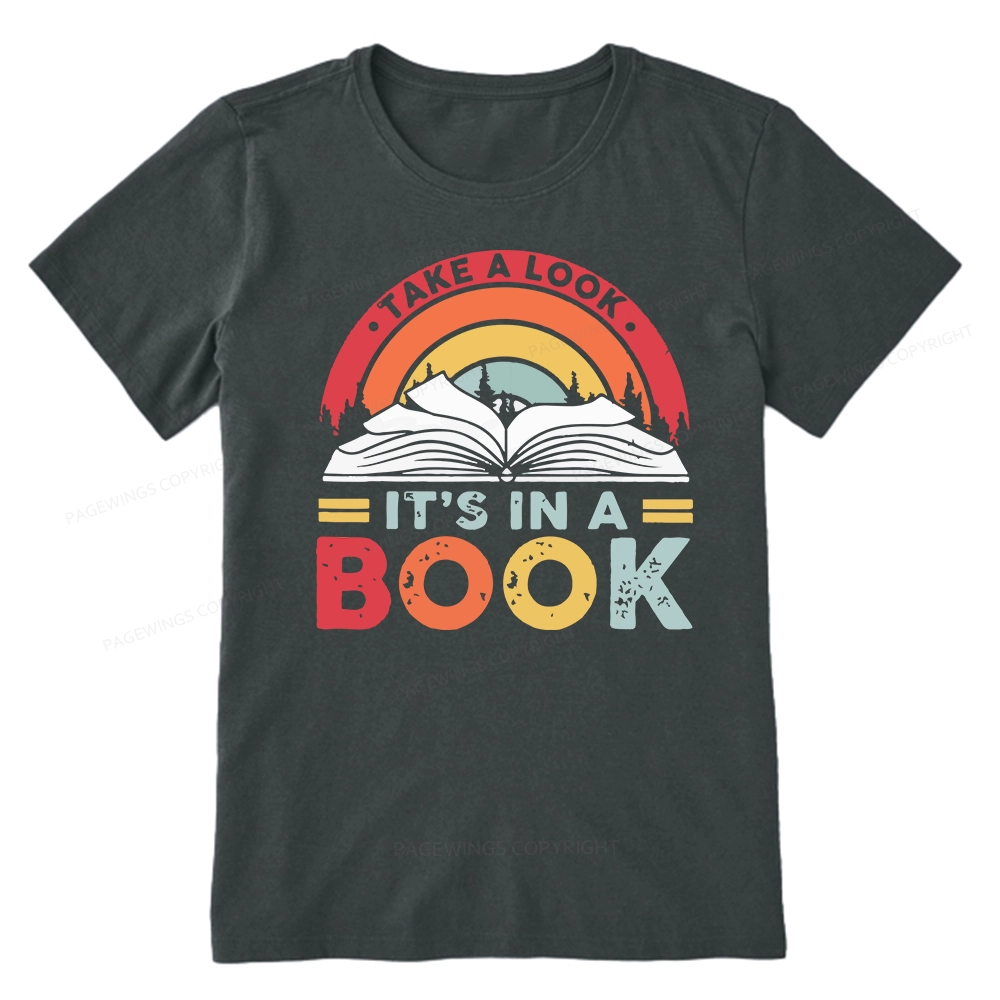 Pagewings Take a Look It's In a Book Unisex Classic T-shirt