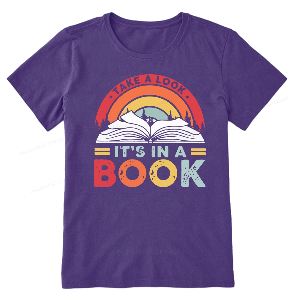 Pagewings Take a Look It's In a Book Unisex Classic T-shirt