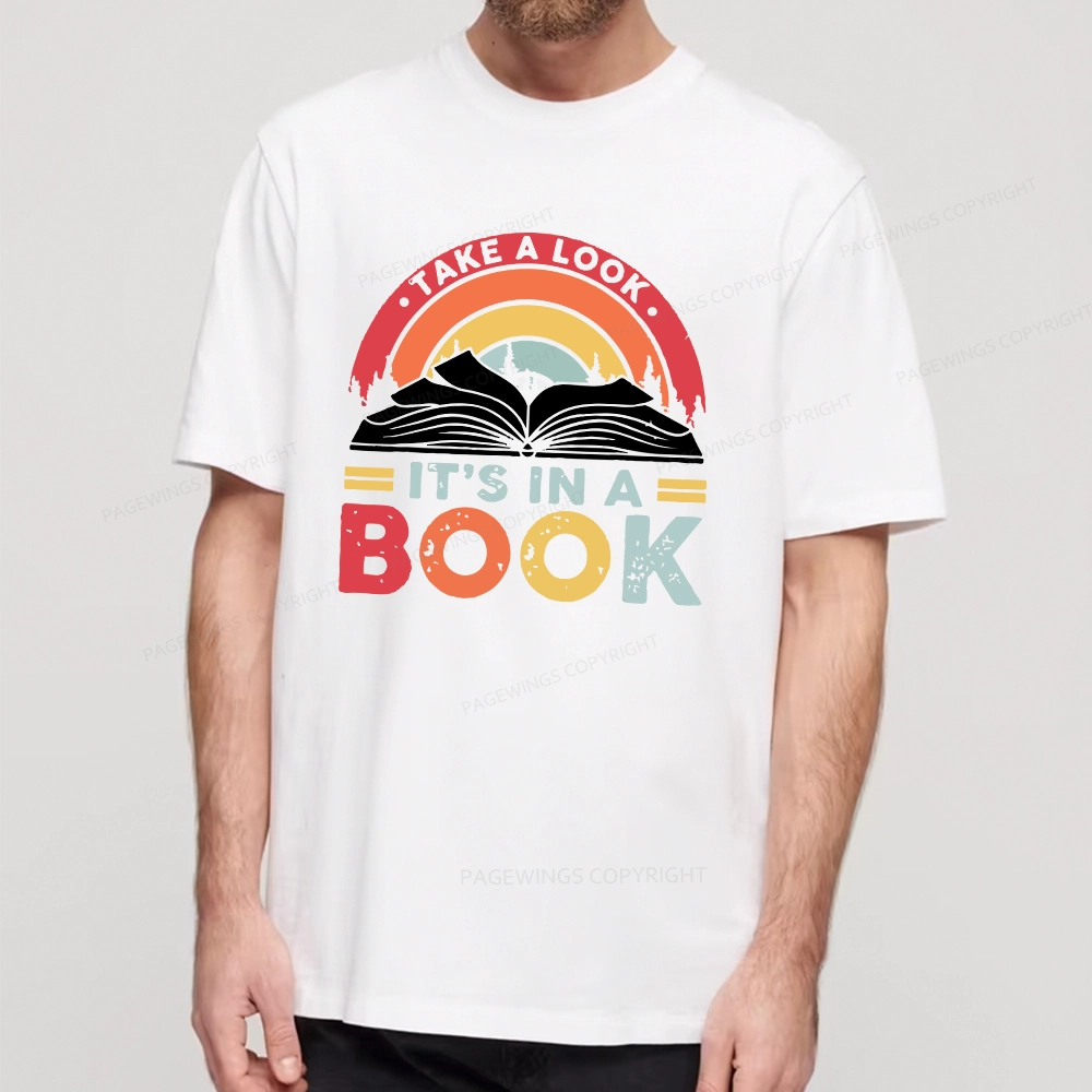 Pagewings Take a Look It's In a Book Unisex Classic T-shirt