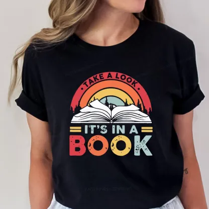 Pagewings Take a Look It's In a Book Unisex Classic T-shirt