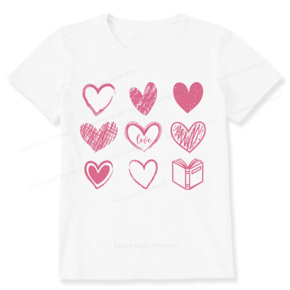 Pagewings To Love And Learn How To Be Loved Unisex Classic T-shirt