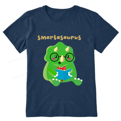 Pagewing Smart Dinosaur Is Reading Seriously Unisex Classic T-shirt
