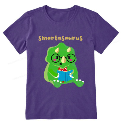 Pagewing Smart Dinosaur Is Reading Seriously Unisex Classic T-shirt