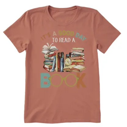 Pagewings It’s a Good Day to Read a Book Unisex Classic T-shirt