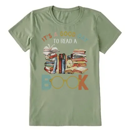 Pagewings It’s a Good Day to Read a Book Unisex Classic T-shirt