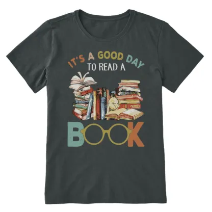 Pagewings It’s a Good Day to Read a Book Unisex Classic T-shirt
