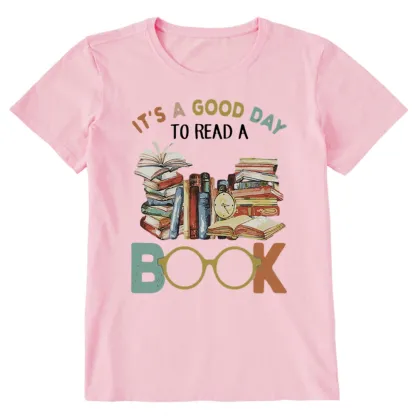 Pagewings It’s a Good Day to Read a Book Unisex Classic T-shirt