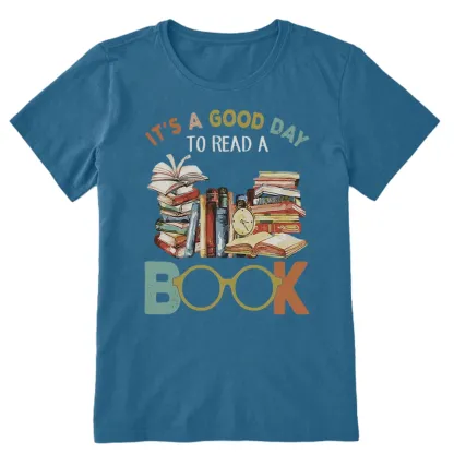 Pagewings It’s a Good Day to Read a Book Unisex Classic T-shirt