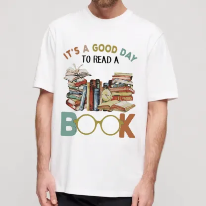 Pagewings It’s a Good Day to Read a Book Unisex Classic T-shirt
