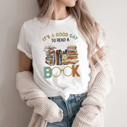 Pagewings It’s a Good Day to Read a Book Unisex Classic T-shirt