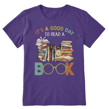 Pagewings It’s a Good Day to Read a Book Unisex Classic T-shirt