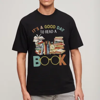 Pagewings It’s a Good Day to Read a Book Unisex Classic T-shirt