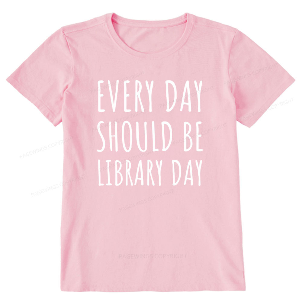 Pagewings Library Day Media Specialist Unisex Classic T-shirt