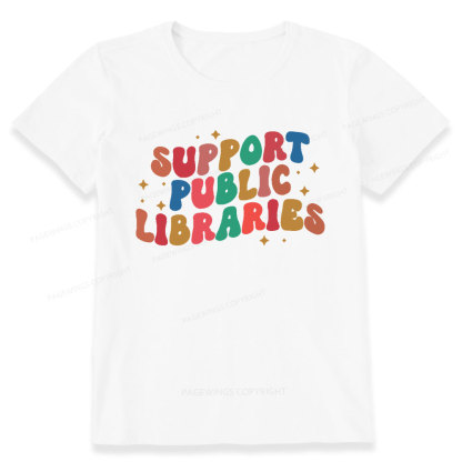Pagewings Public Library Unisex Classic T-shirt