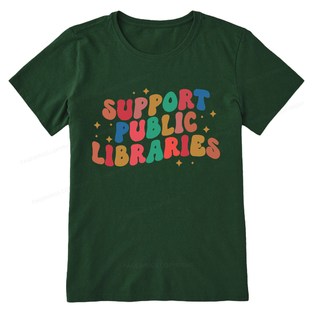 Pagewings Public Library Unisex Classic T-shirt
