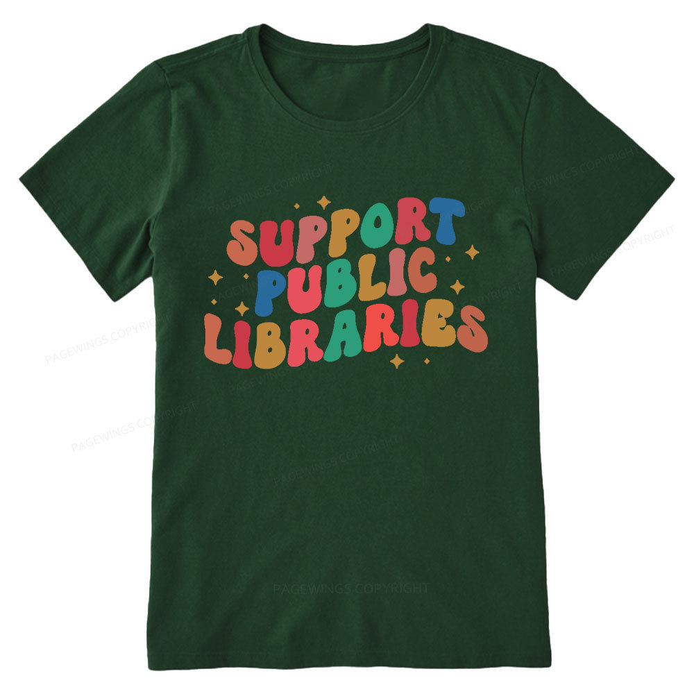 Pagewings Public Library Unisex Classic T-shirt