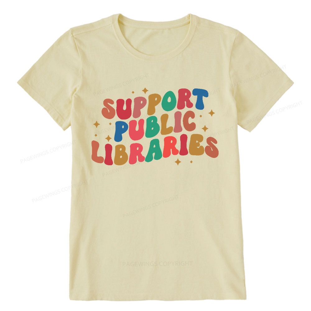 Pagewings Public Library Unisex Classic T-shirt