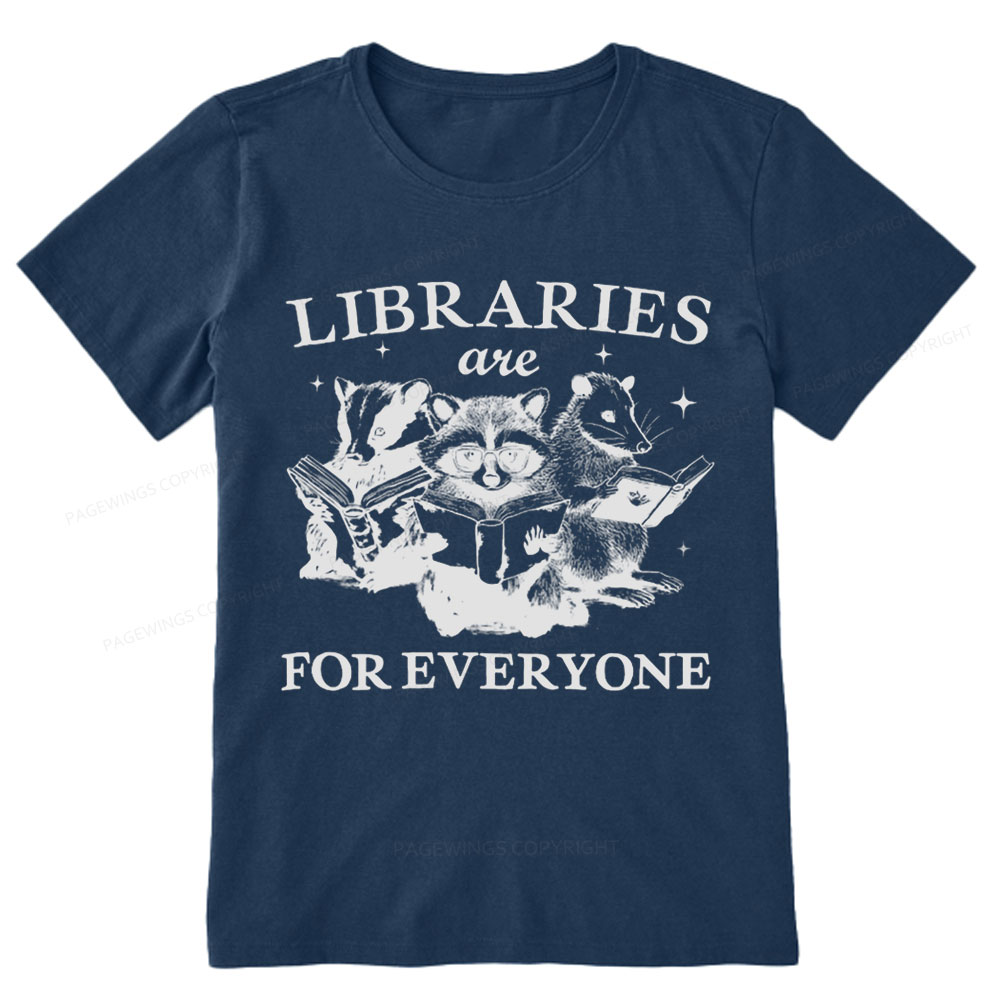 Pagewings Libraries Are For Everyone Unisex Classic T-shirt