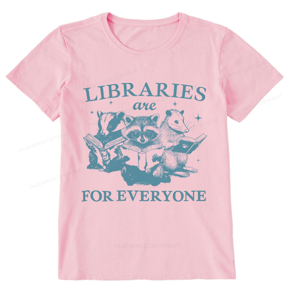 Pagewings Libraries Are For Everyone Unisex Classic T-shirt