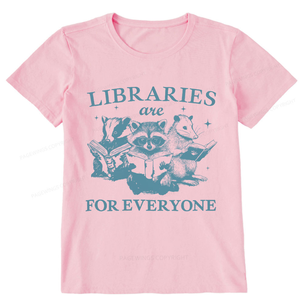 Pagewings Libraries Are For Everyone Unisex Classic T-shirt