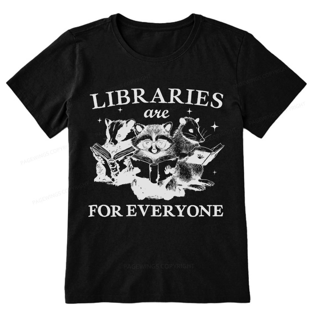 Pagewings Libraries Are For Everyone Unisex Classic T-shirt