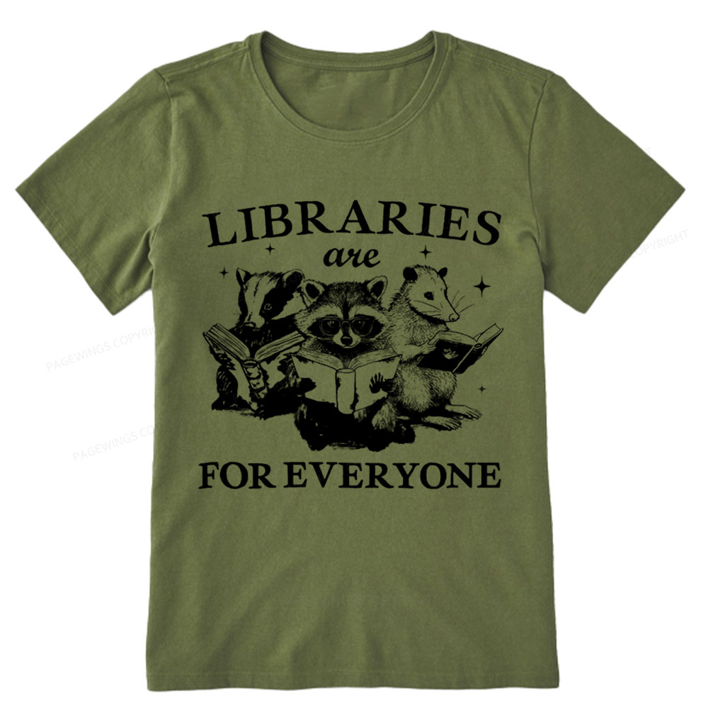 Pagewings Libraries Are For Everyone Unisex Classic T-shirt