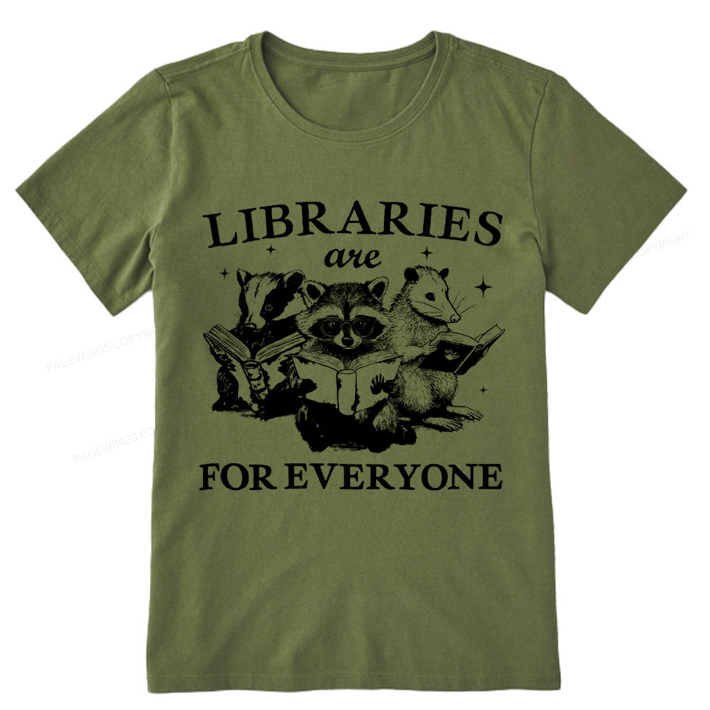 Pagewings Libraries Are For Everyone Unisex Classic T-shirt