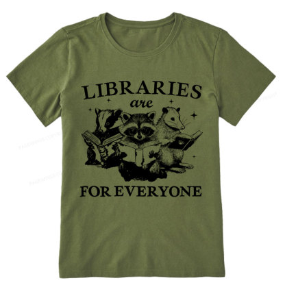 Pagewings Libraries Are For Everyone Unisex Classic T-shirt