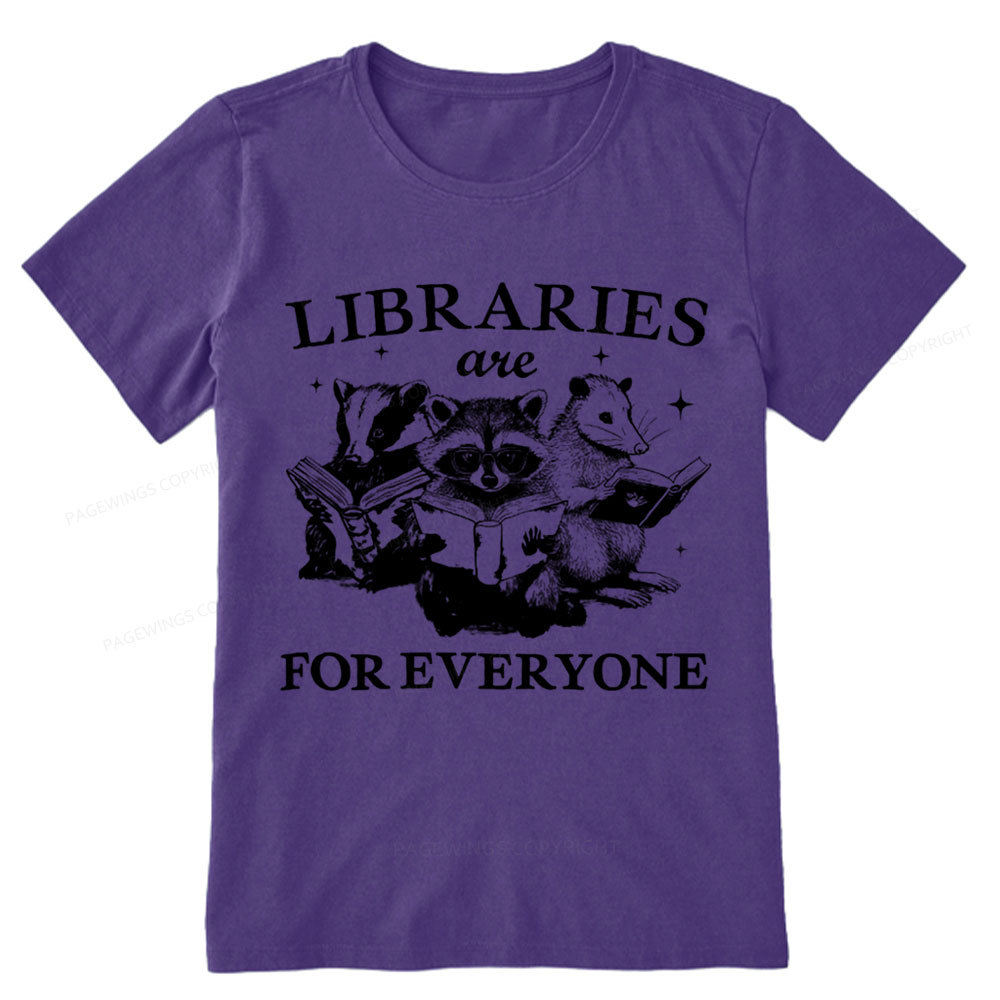 Pagewings Libraries Are For Everyone Unisex Classic T-shirt