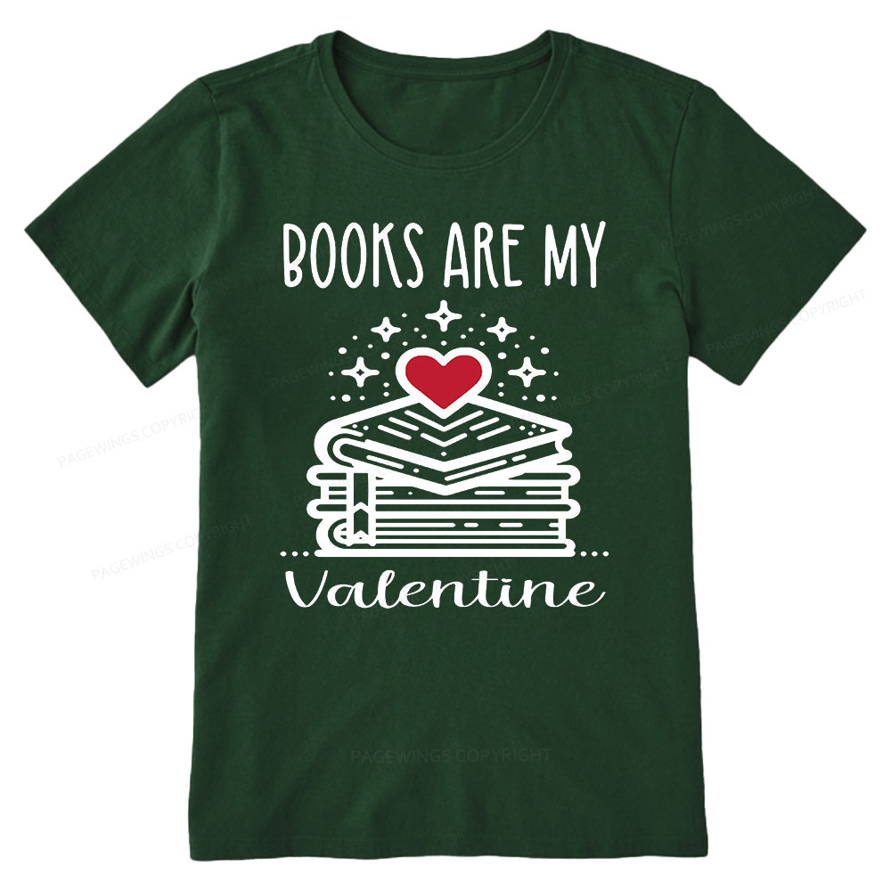 Pagewings Books are My Valentine Unisex Classic T-shirt