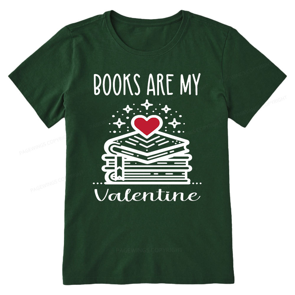 Pagewings Books are My Valentine Unisex Classic T-shirt