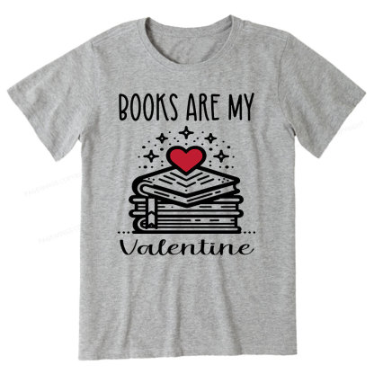 Pagewings Books are My Valentine Unisex Classic T-shirt