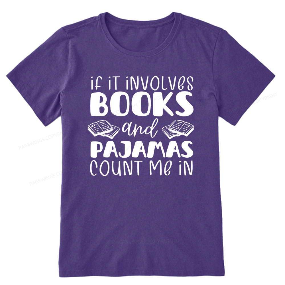 Pagewings Books And Pajamas Unisex Classic T-shirt