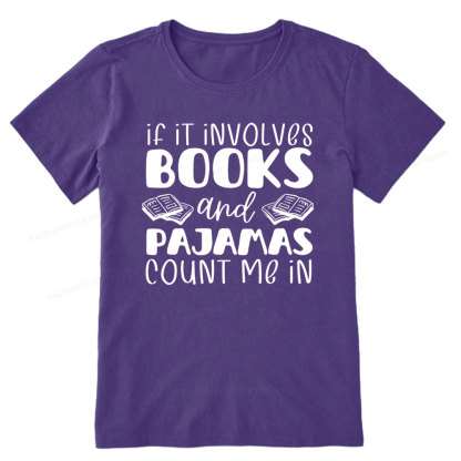 Pagewings Books And Pajamas Unisex Classic T-shirt