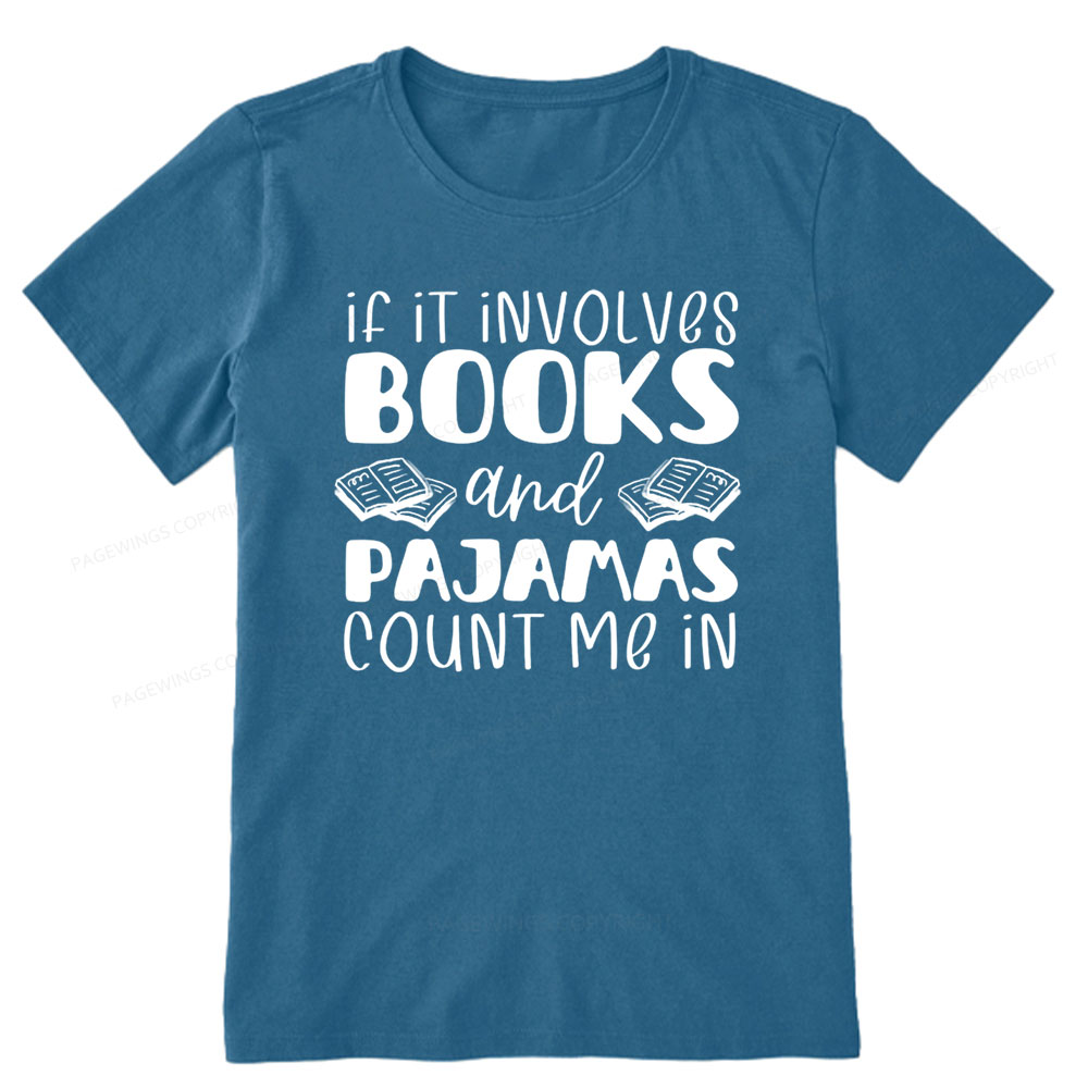 Pagewings Books And Pajamas Unisex Classic T-shirt