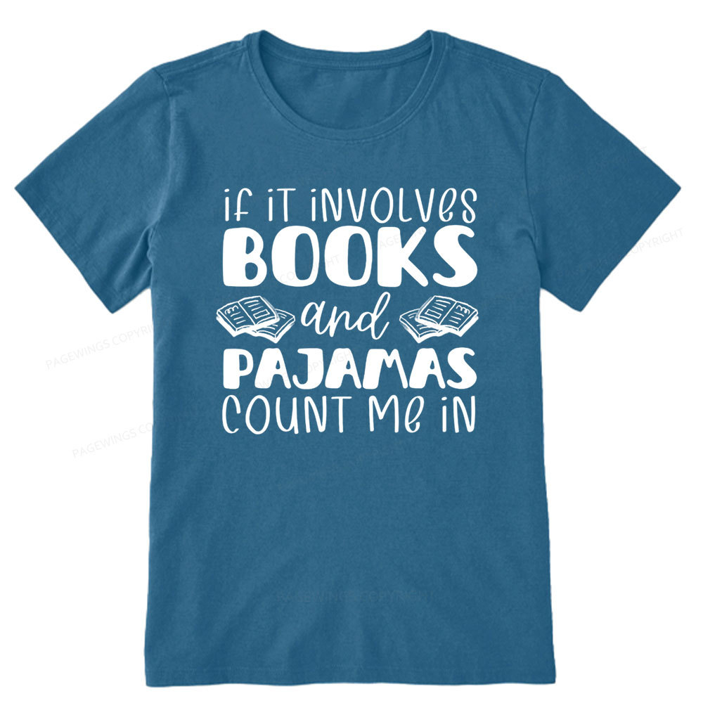 Pagewings Books And Pajamas Unisex Classic T-shirt