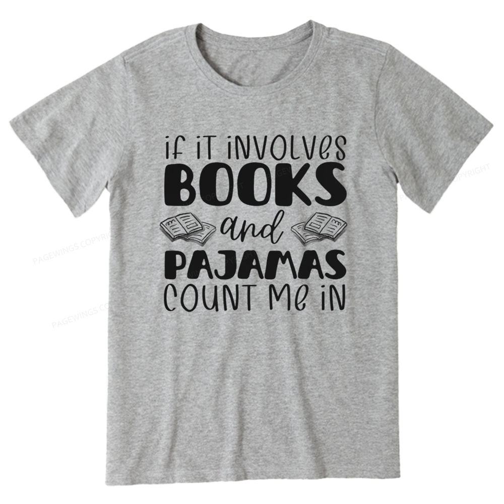 Pagewings Books And Pajamas Unisex Classic T-shirt