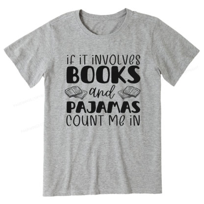 Pagewings Books And Pajamas Unisex Classic T-shirt