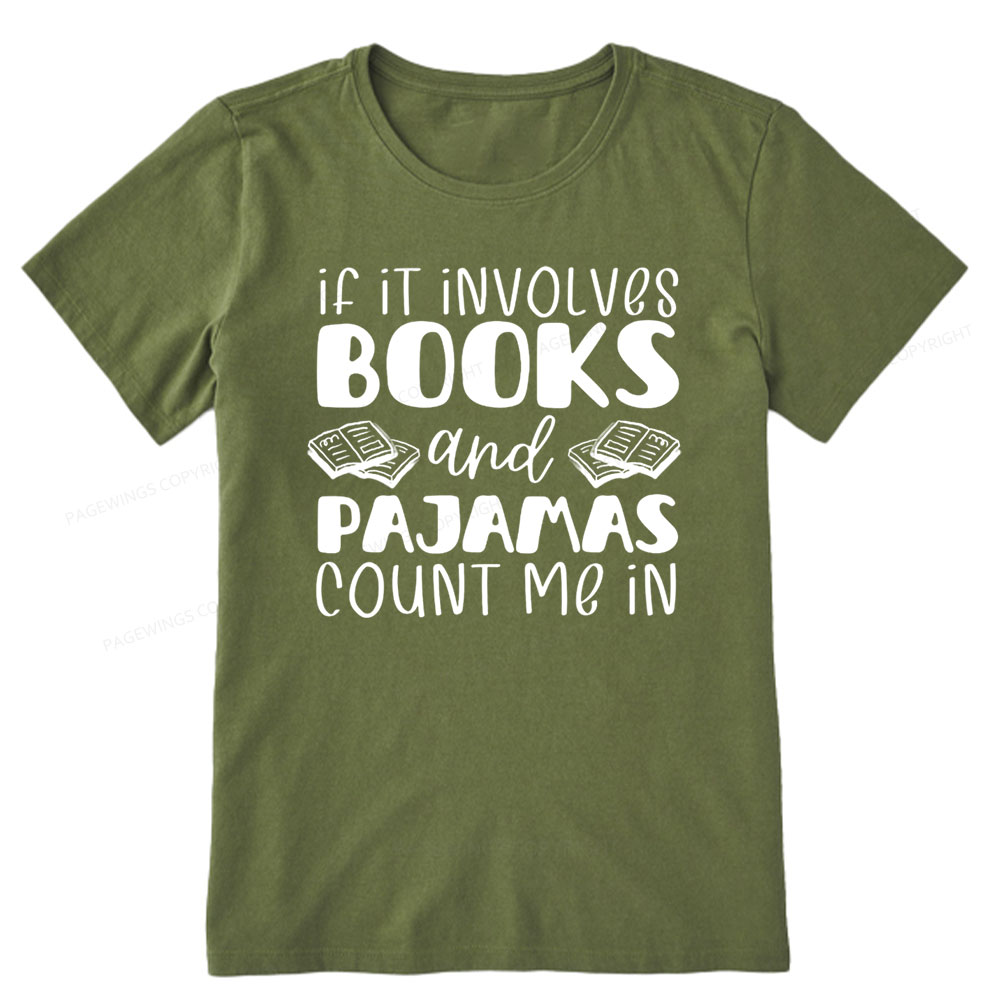 Pagewings Books And Pajamas Unisex Classic T-shirt