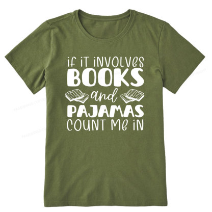 Pagewings Books And Pajamas Unisex Classic T-shirt