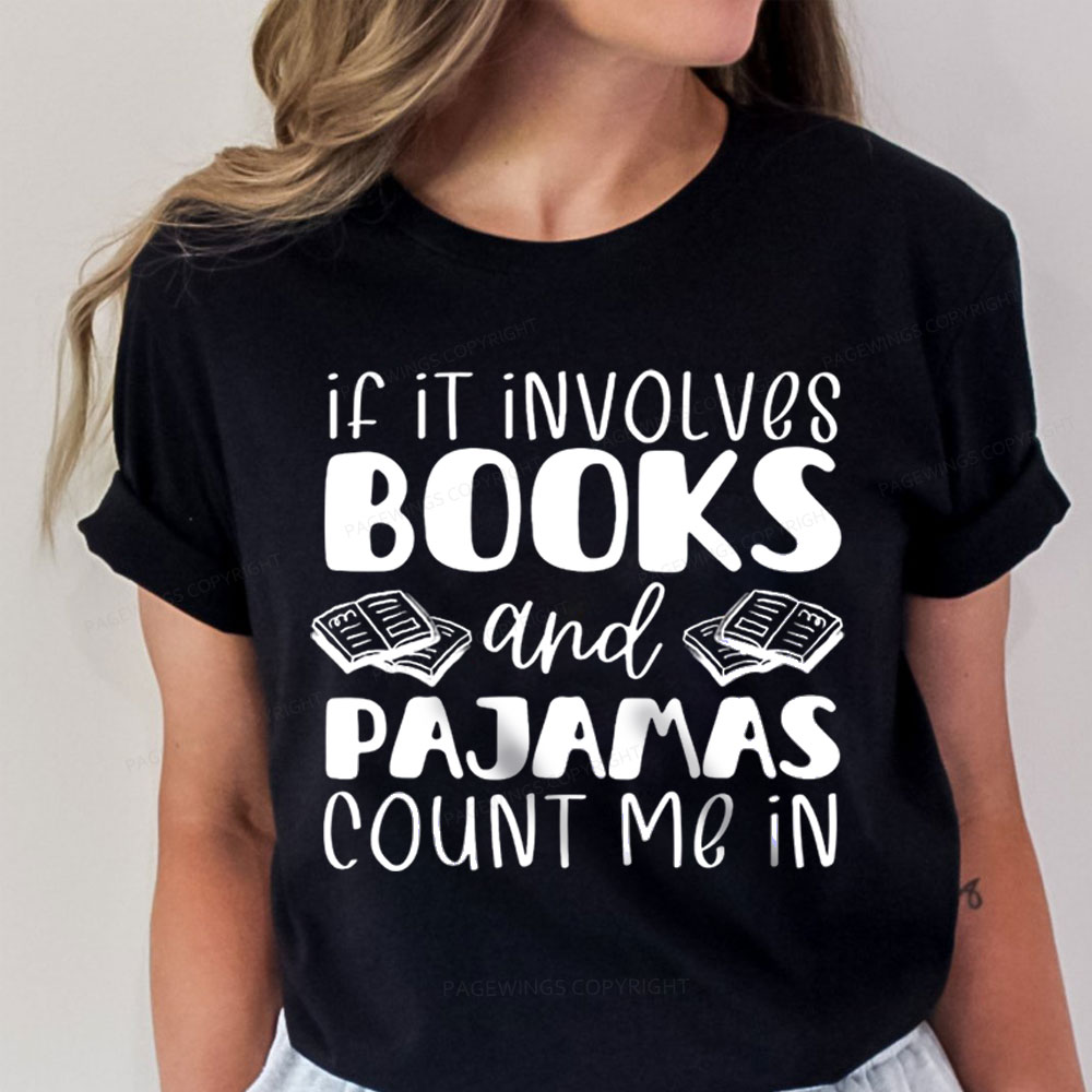Pagewings Books And Pajamas Unisex Classic T-shirt
