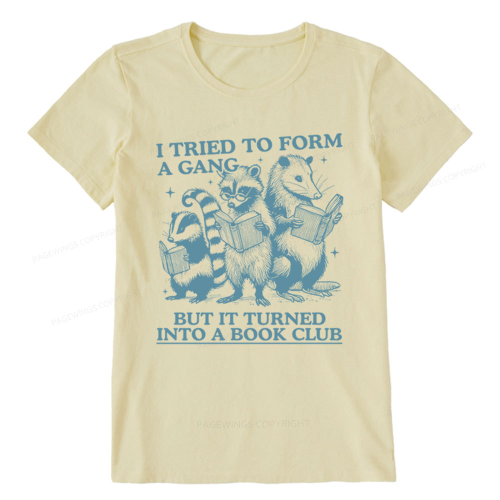 Pagewings A Gang Turn Into A Book Club Unisex Classic T-shirt