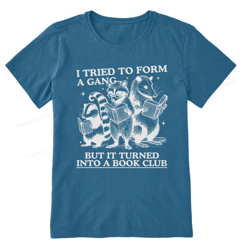 Pagewings A Gang Turn Into A Book Club Unisex Classic T-shirt