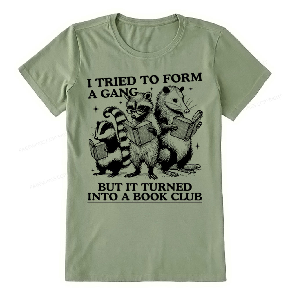 Pagewings A Gang Turn Into A Book Club Unisex Classic T-shirt