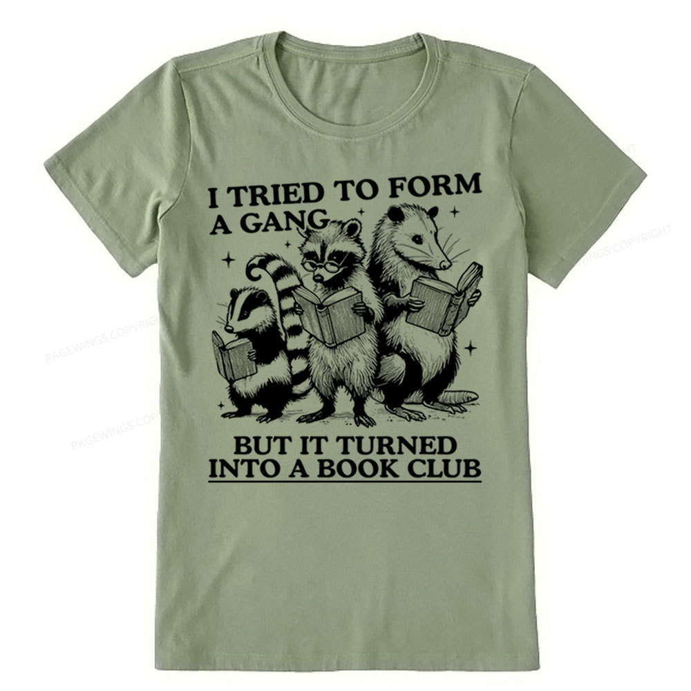 Pagewings A Gang Turn Into A Book Club Unisex Classic T-shirt