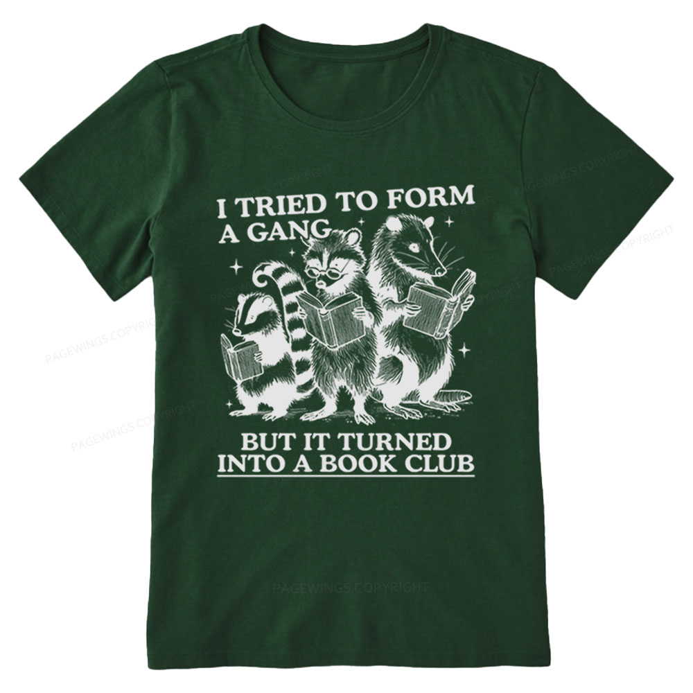 Pagewings A Gang Turn Into A Book Club Unisex Classic T-shirt