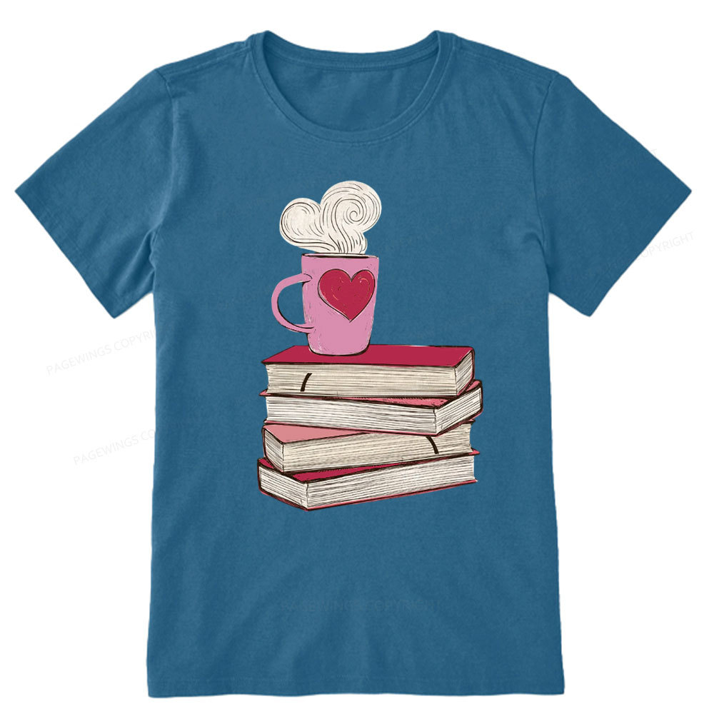 Pagewing Valentine's Day Gift for the Book Lover Unisex Classic T-shirt