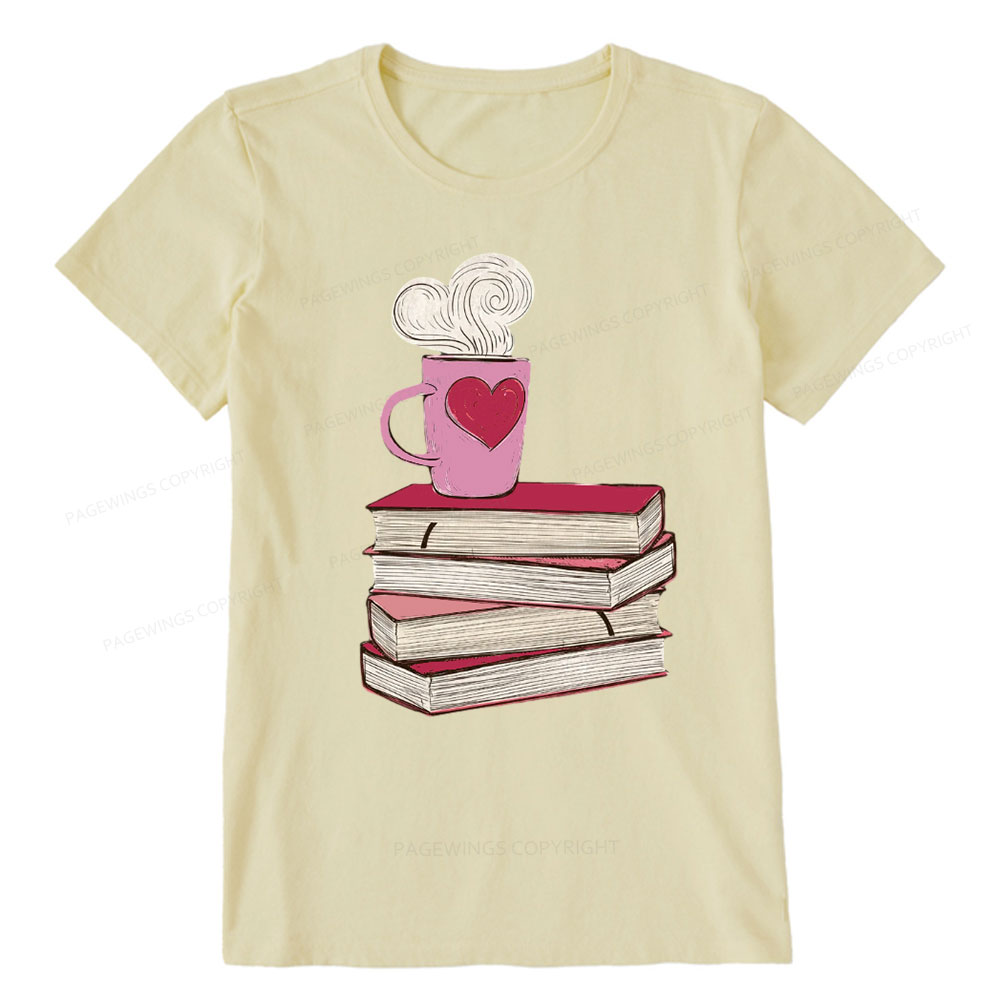 Pagewing Valentine's Day Gift for the Book Lover Unisex Classic T-shirt