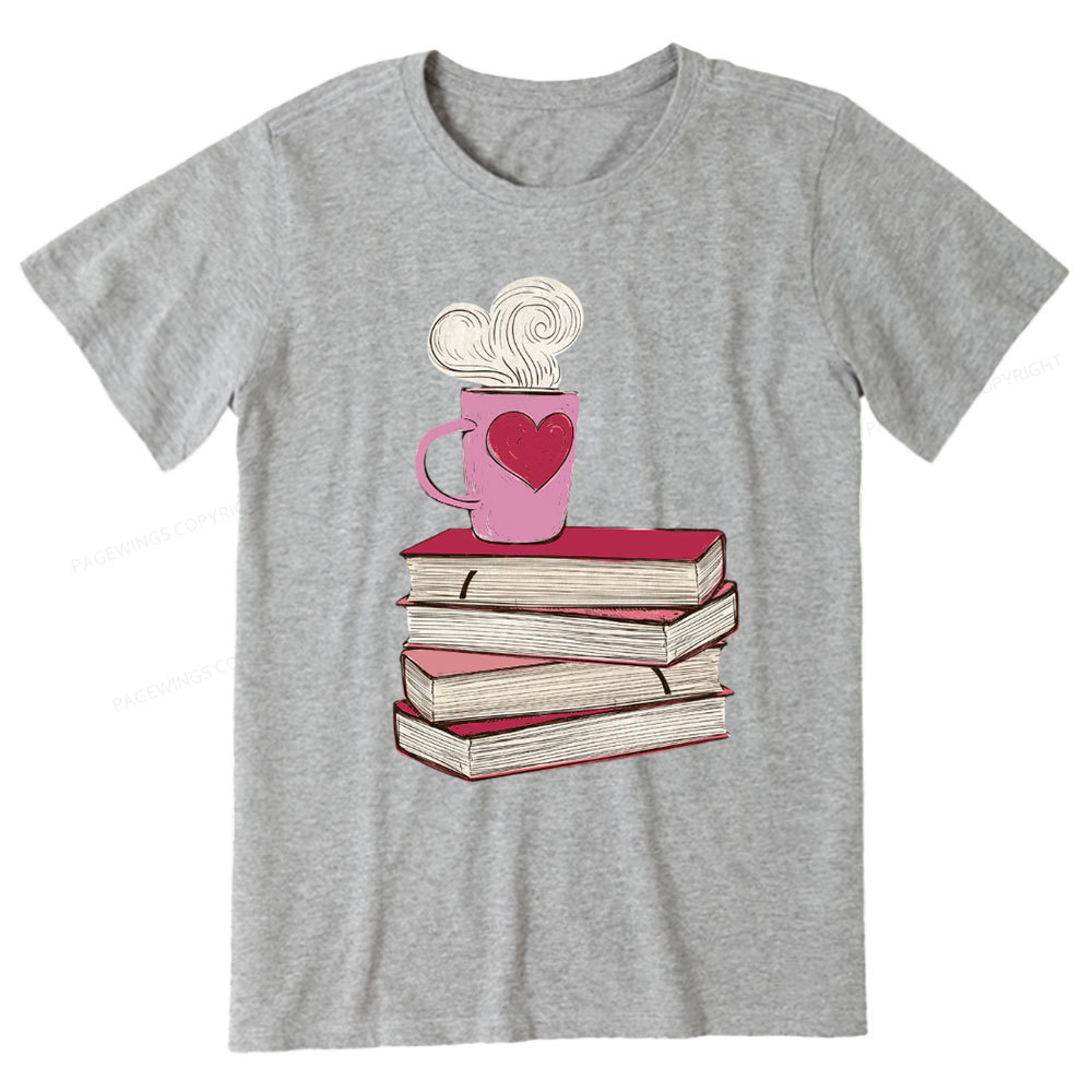 Pagewing Valentine's Day Gift for the Book Lover Unisex Classic T-shirt