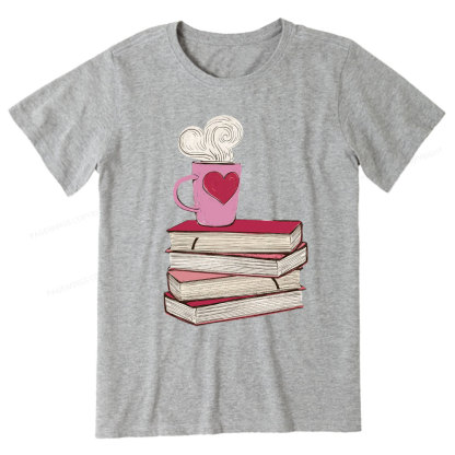 Pagewing Valentine's Day Gift for the Book Lover Unisex Classic T-shirt